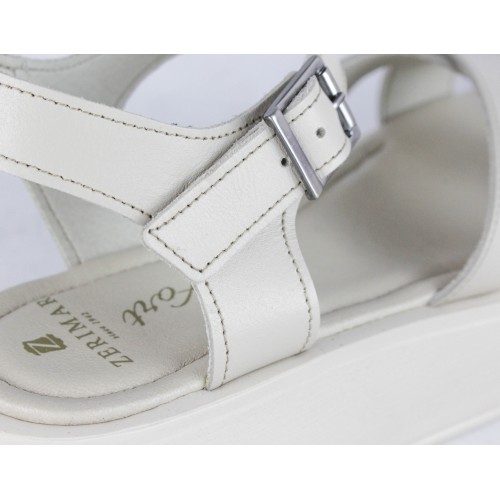 Sandales en cuir à plateforme modèle NFT