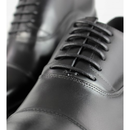 Chaussures en cuir avec élévateurs internes +7 cm CONNOR