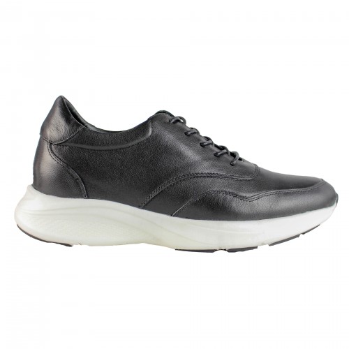 Chaussures en cuir avec élévateurs internes +7 cm OLVIO