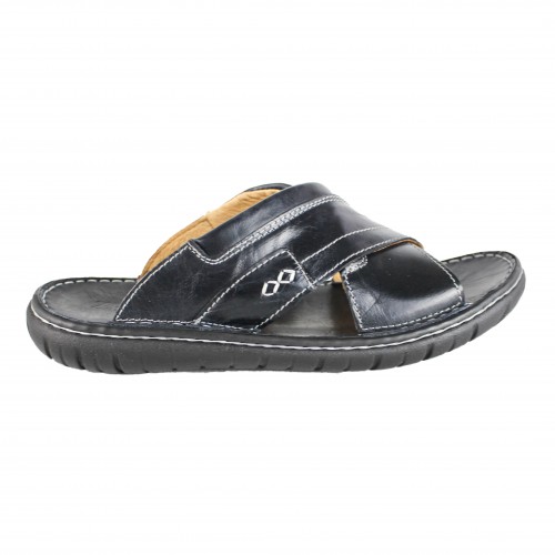 Sandale en cuir croisé modèle JAMADA