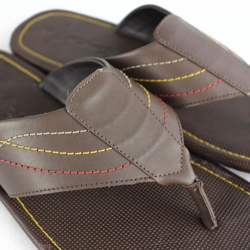 Tongs en cuir modèle AQUINO