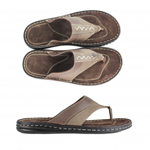 Tongs en cuir modèle SESMOR