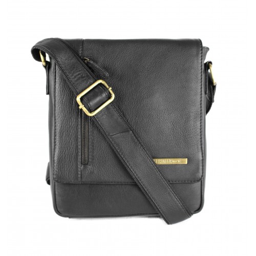 Sac à bandoulière en cuir de style vintage 26x22x7 cm NOCKA