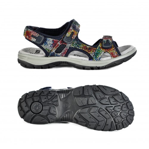 Sandales de trekking en cuir femme