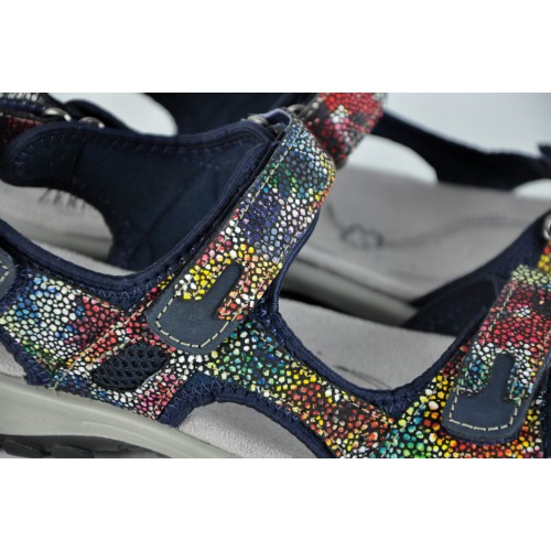 Sandales de trekking en cuir femme