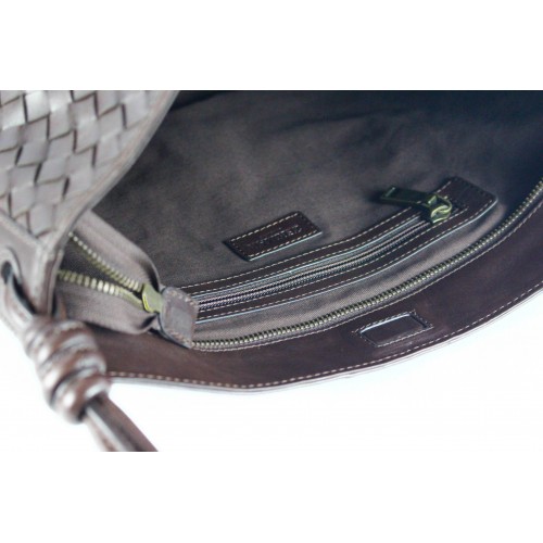 Grand sac en cuir tressé BRAILE 48x13x28 cm