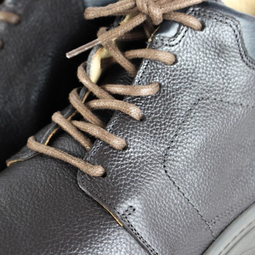 Bottine en cuir à lacets modèle SR