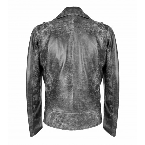 Blouson cuir motard OLD SCHOOL