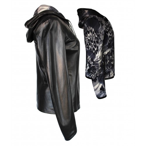 Veste en cuir réversible LOUNO