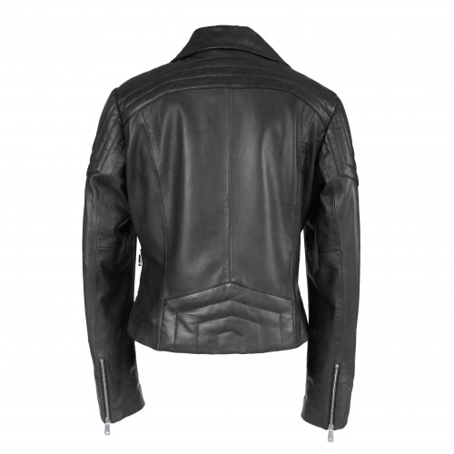 GARRID veste en cuir épais