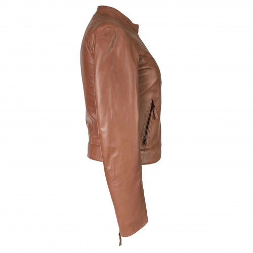 Blouson en cuir épais modèle PALOMA