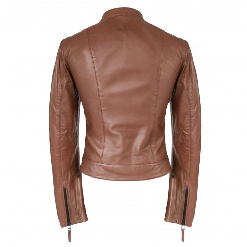 Blouson en cuir épais modèle PALOMA