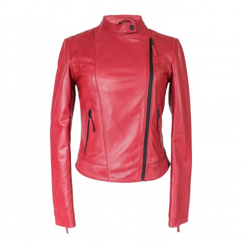 Blouson en cuir épais modèle PALOMA