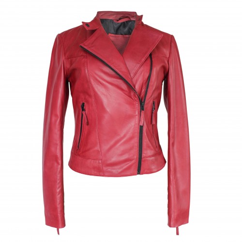 Blouson en cuir épais modèle PALOMA
