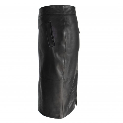 Jupe en cuir modèle BONDY