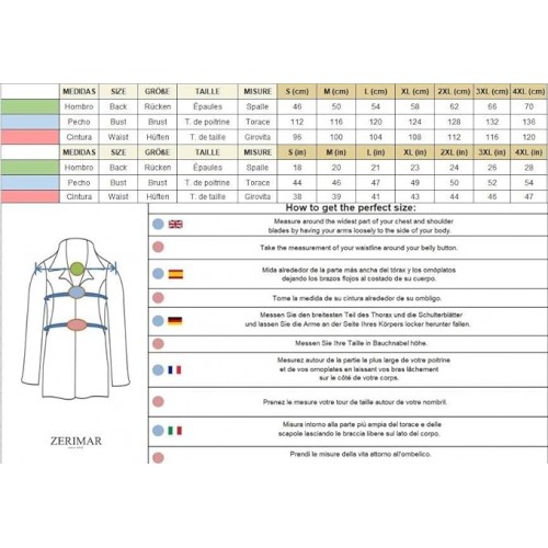 Veste en cuir avec lignes de détails textiles MODÈLE COTA