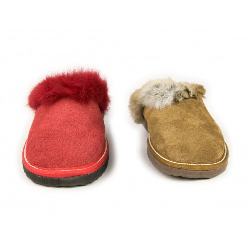 Pantoufles d'hiver en cuir Double Face Zerimar - 5