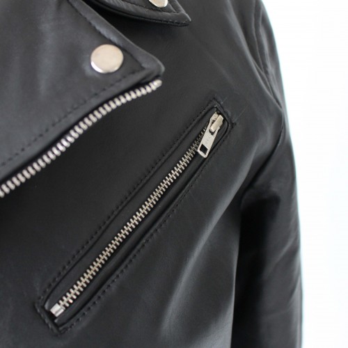 Veste en cuir heavy TAUMO
