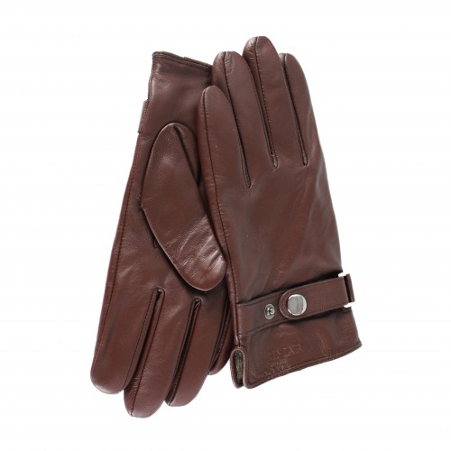 Gants en cuir avec clip réglable modèle BIRLE