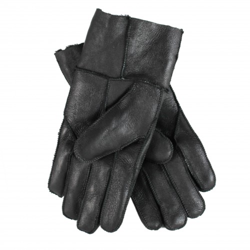 Gants en cuir double face