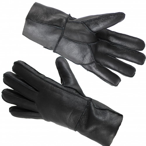 Gants en cuir double face