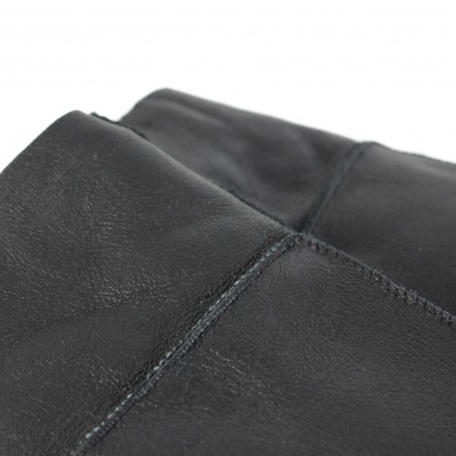 Gants en cuir double face