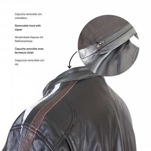 Veste en cuir - WOBALL1