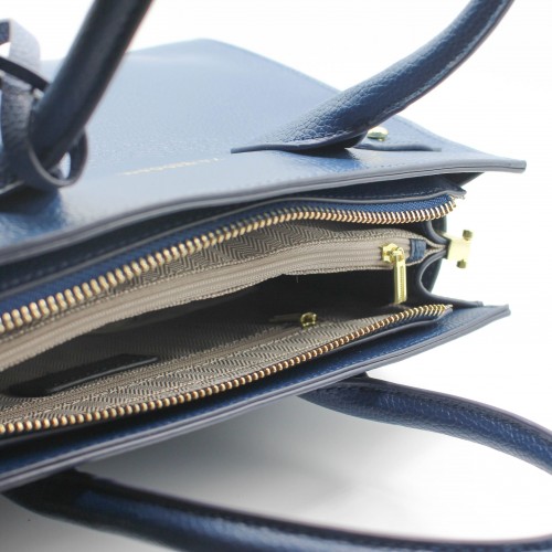 Sac en cuir à double anse 29x24x10 cm AFFARY