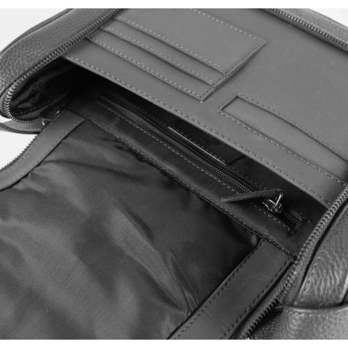 Sac bandoulière en cuir 24x29x8 cm modèle SEMBU