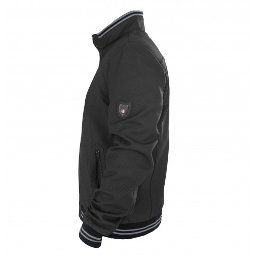 Blouson en cuir perforé modèle ITALIA