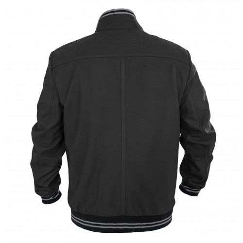 Blouson en cuir perforé modèle ITALIA