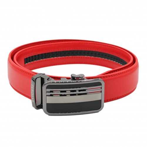 Ceinture en cuir avec boucle automatique modèle TRENO