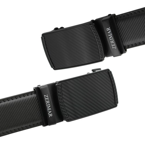 Ceinture en cuir avec boucle automatique modèle PRECA