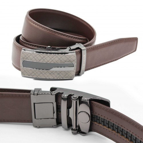 Ceinture en cuir avec boucle automatique modèle VEDO