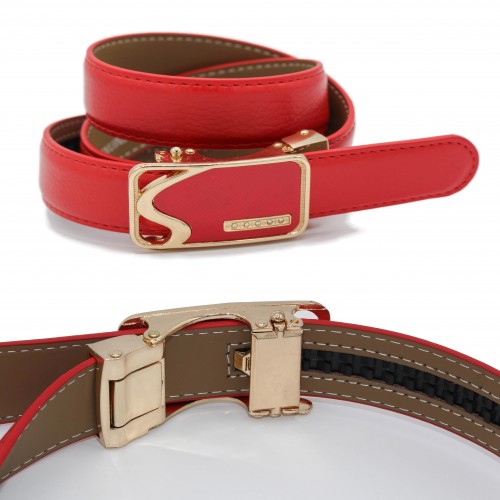 Ceinture en cuir à boucle automatique modèle SEESE