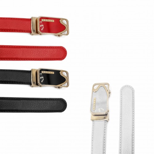 Ceinture en cuir à boucle automatique modèle SEESE