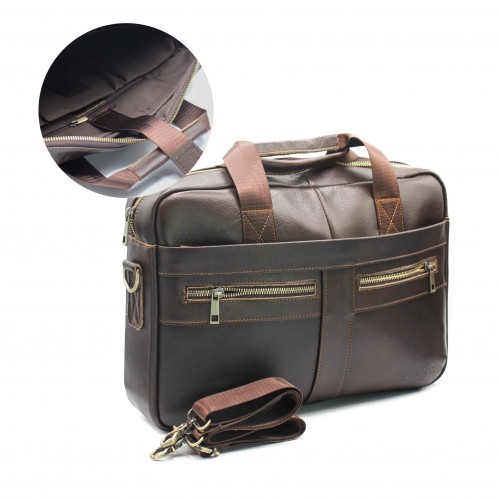 Porte-documents en cuir modèle GOCHE 40x28x6,5 cm