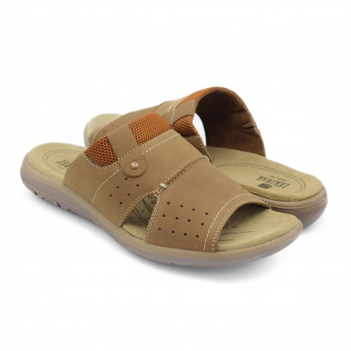 Sandales en cuir naturel BLEND