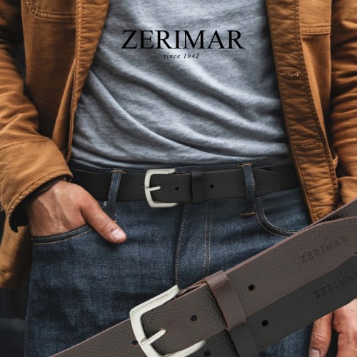 Ceinture cuir 39 mm modèle GRABEI
