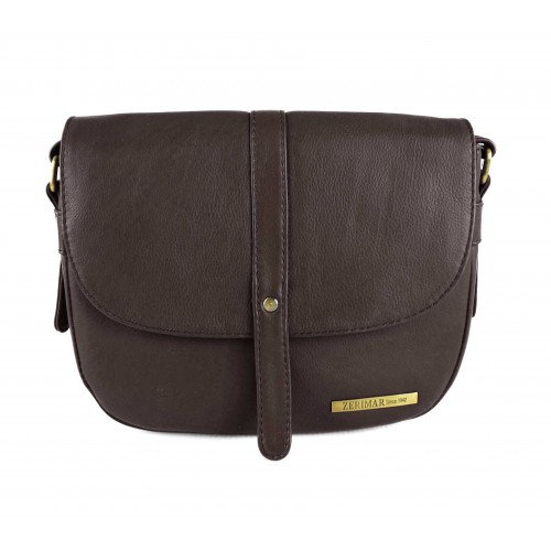 Sac à rabat en cuir 21x25x7 cm CLOSET Zerimar - 11