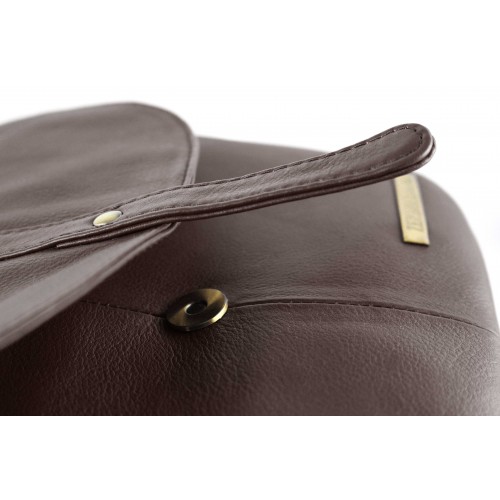 Sac à rabat en cuir 21x25x7 cm CLOSET Zerimar - 11