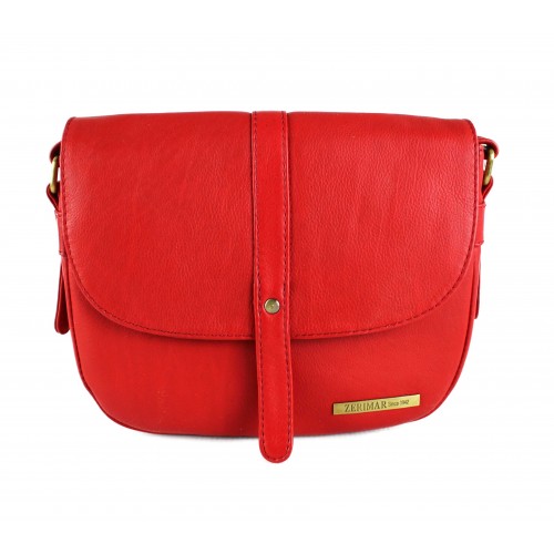 Sac à rabat en cuir 21x25x7 cm CLOSET Zerimar - 21