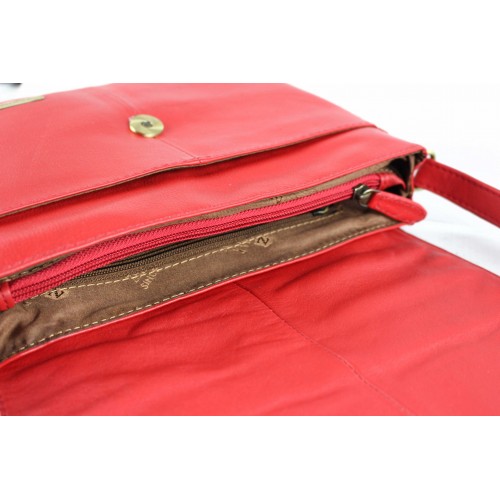 Sac à rabat en cuir 21x25x7 cm CLOSET Zerimar - 21