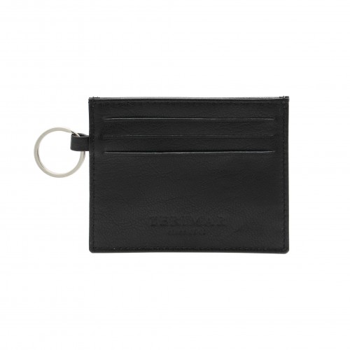 Porte-cartes en cuir avec porte-clés 8,5x10 cm BLUNDY