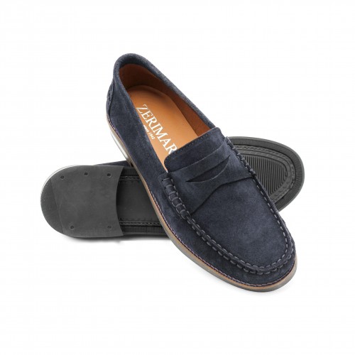 Mocassins en cuir suédé modèle GLAMO