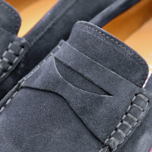 Mocassins en cuir suédé modèle GLAMO