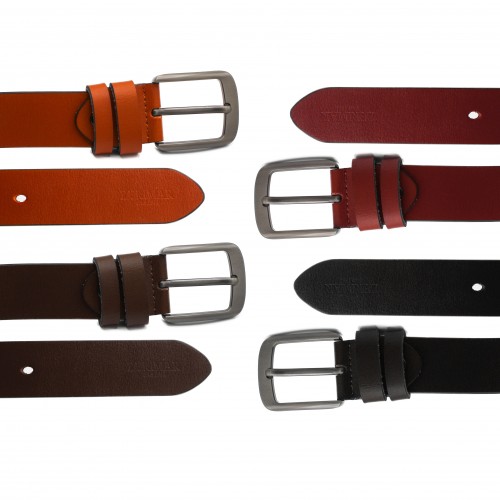 Ceinture en cuir modèle GRIDEO 37 mm