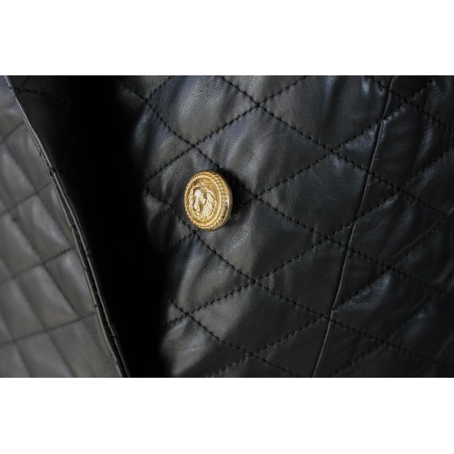 Blazer matelassé à boutons modèle DOFANA