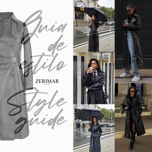 Trench long avec boutons MESSNER