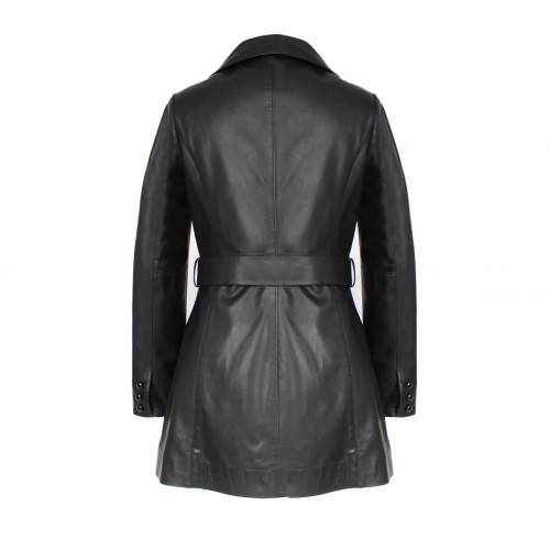 Trench court à boutons modèle JOSH